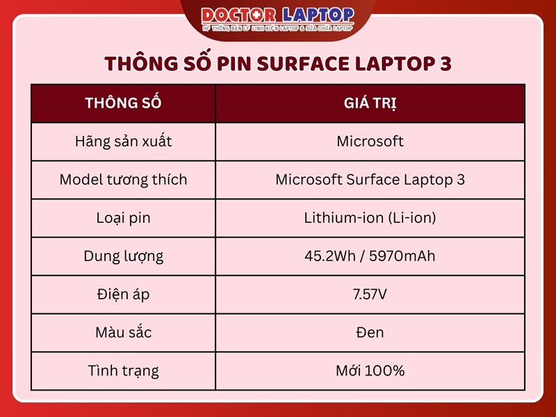Pin surface laptop 3 - 2
