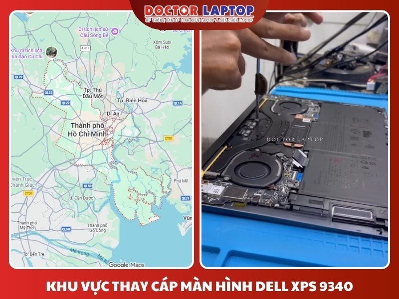 Cáp màn hình dell xps 9340 - 5