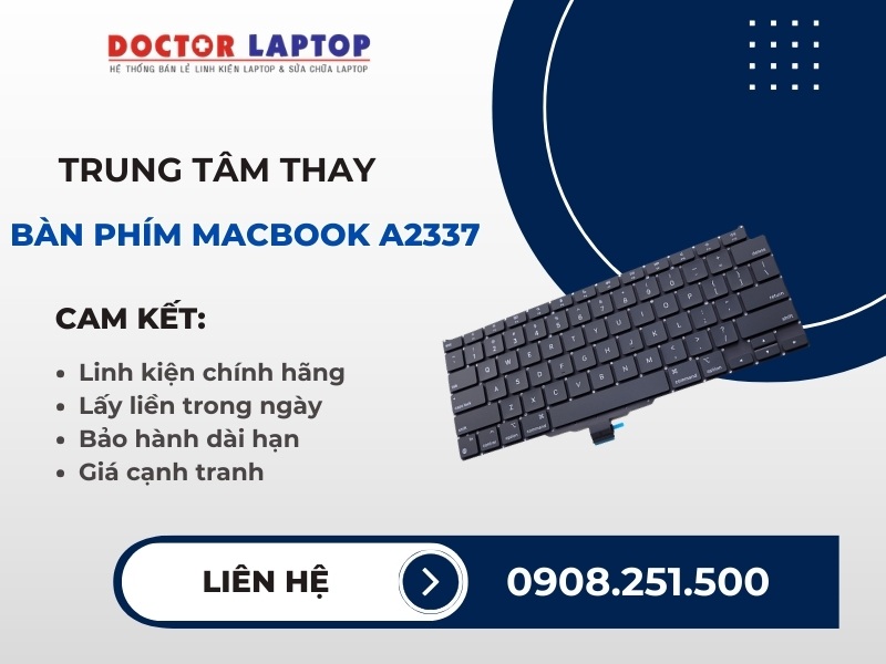 Bàn phím macbook a2337 - 4