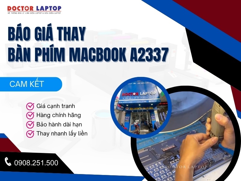 Bàn phím macbook a2337 - 2
