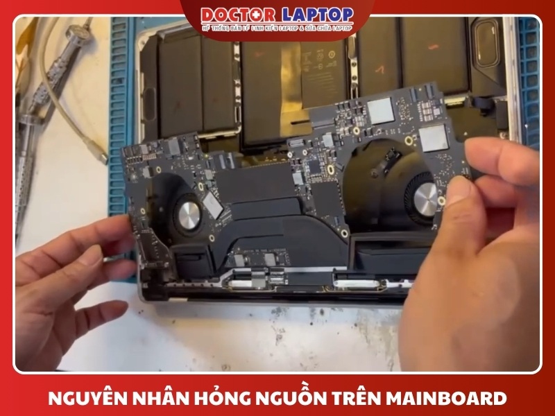 Sửa nguồn trên mainboard macbook a2251 - 3