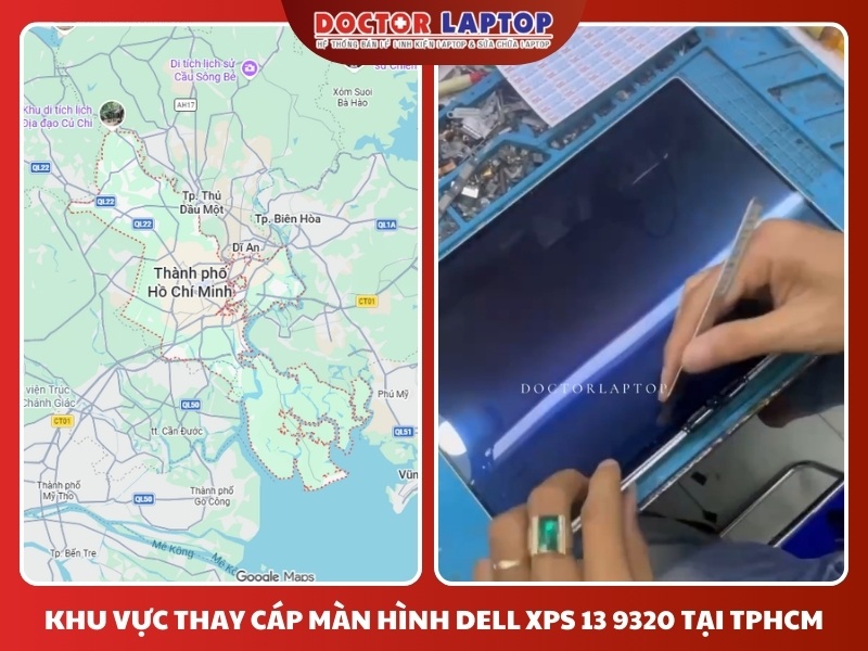 Cáp màn hình dell xps 13 9320 - 5