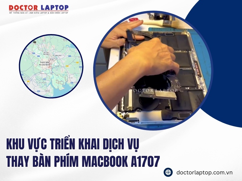 Bàn phím macbook a1707 - 6