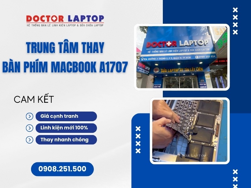Bàn phím macbook a1707 - 4
