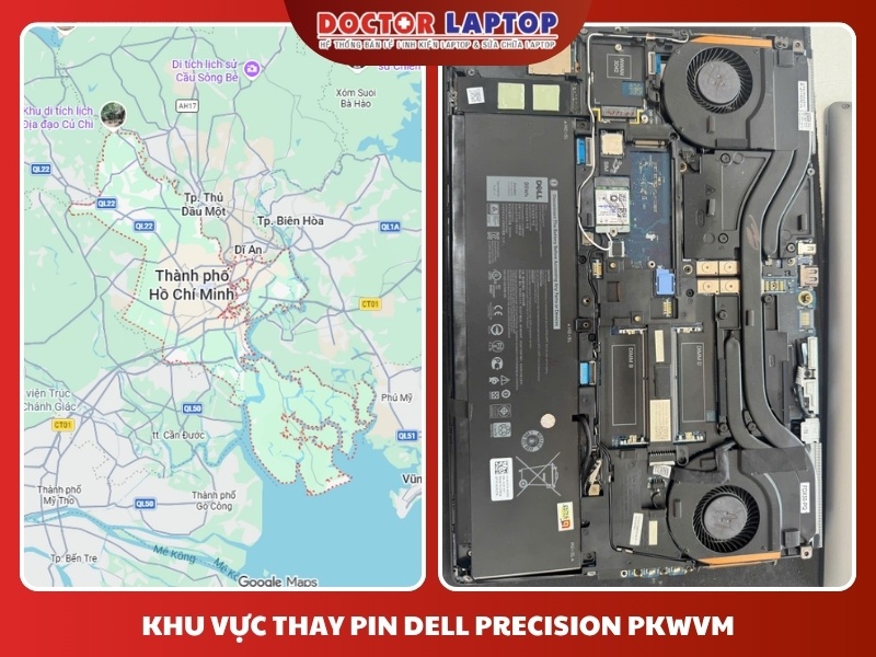 Pin laptop dell precision 7550 7560 7750 7760 - pkwvm - 5