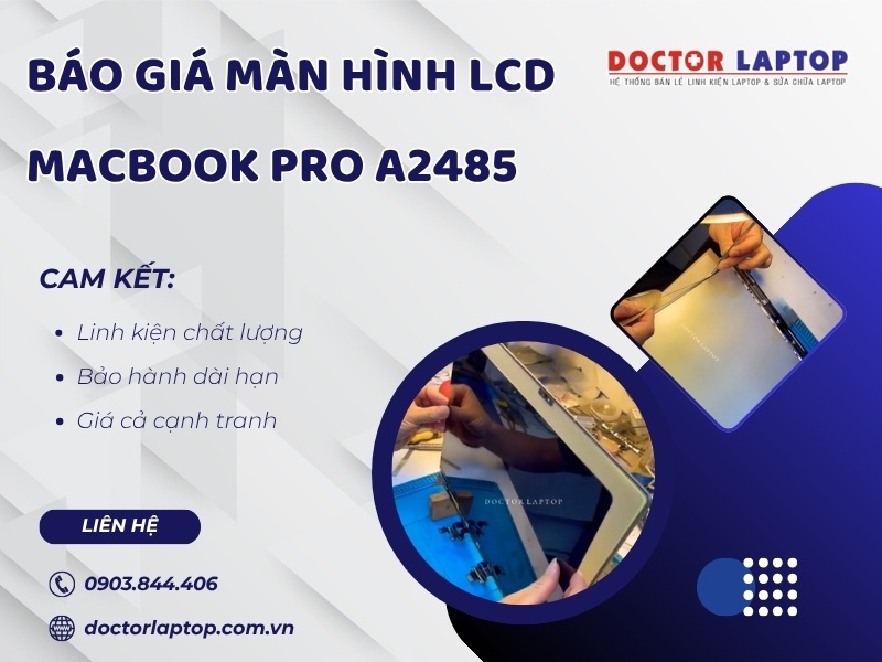 Màn hình lcd macbook pro a2485 - 3