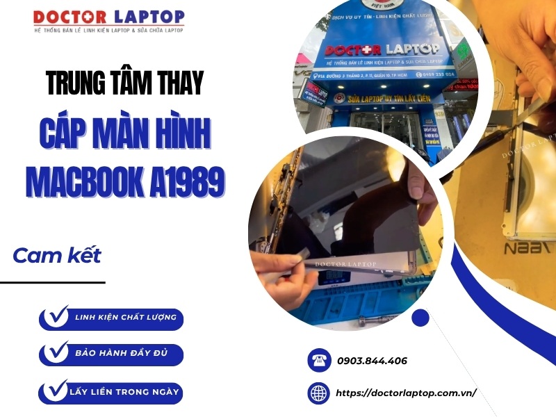 Cáp màn hình macbook a1989 - 4