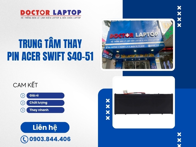 Pin acer swift s40-51 - 4