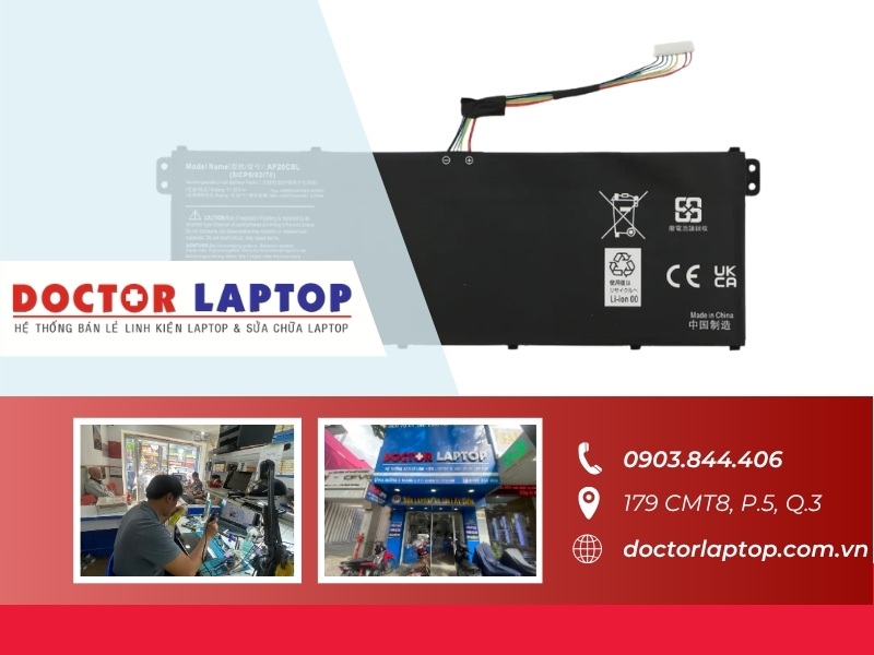 Pin acer vero av15-51 - 3