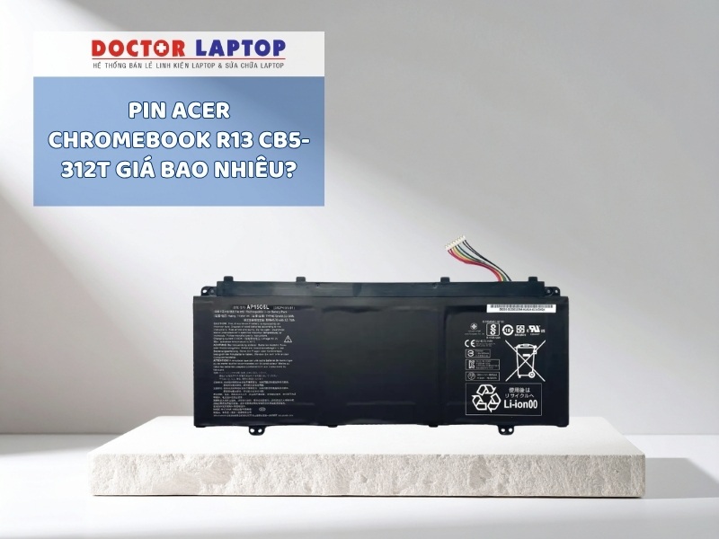 Pin acer chromebook r13 cb5-312t - 5