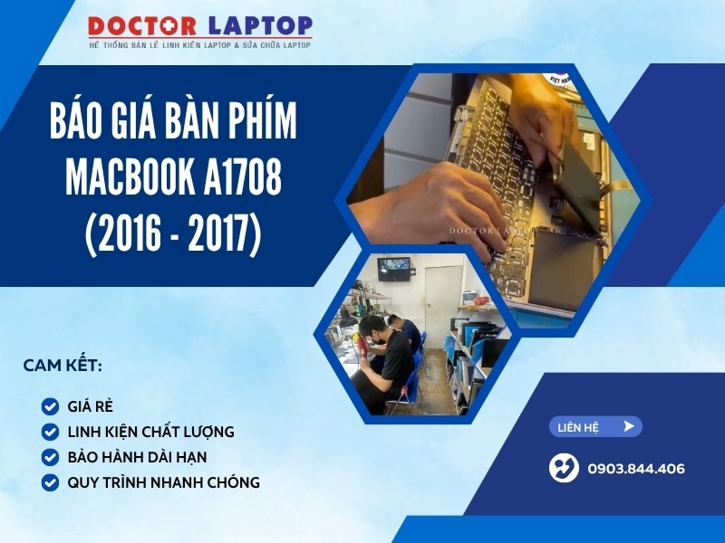 Bàn phím macbook a1708 2016 - 2017 - 3