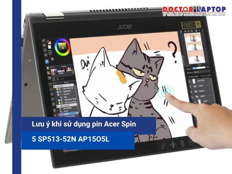Pin acer spin 5 sp513-52n ap15o5l - 6