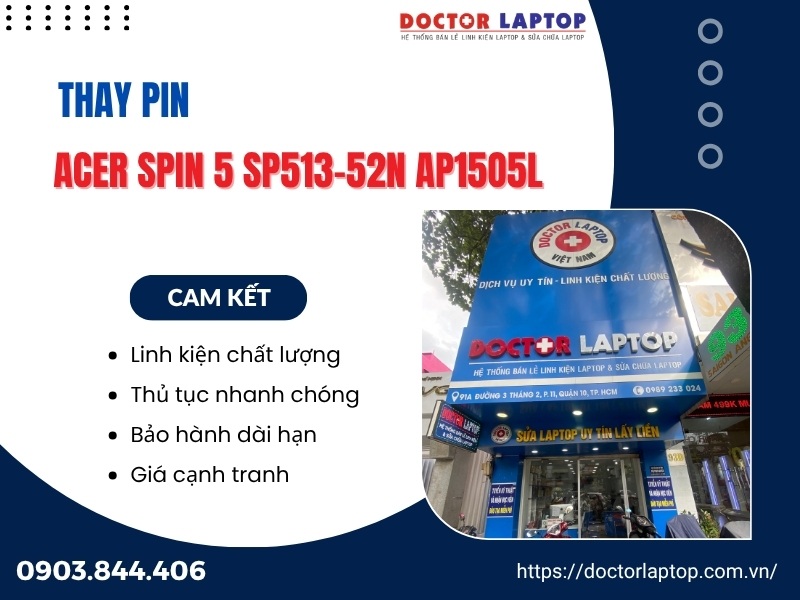 Pin acer spin 5 sp513-52n ap15o5l - 4