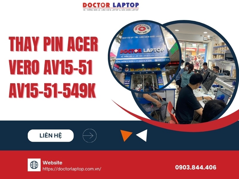 Pin laptop acer vero av15-51 av15-51-549k - 4