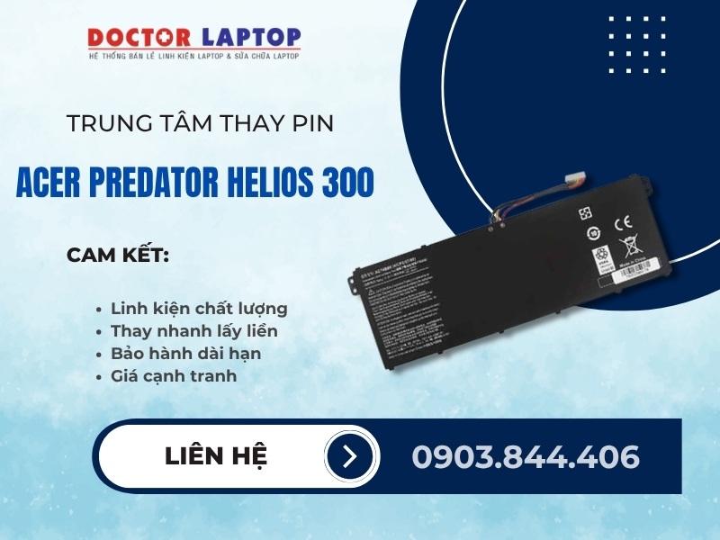 Pin laptop acer predator helios 300 n17c1 ph315-51 ph315-52 g3-571 g3-572 n18q13 4icp55780 - 3