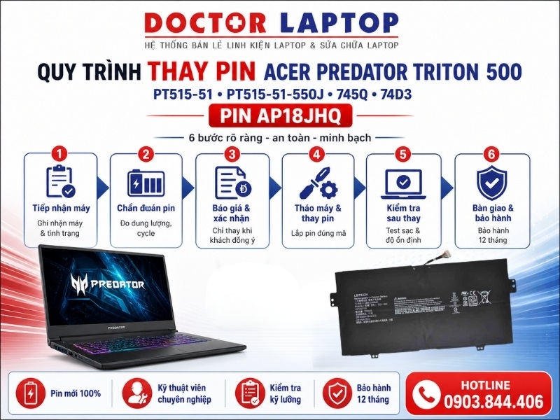 Pin laptop acer swift 7 sf713-51-m5pz sp714-51-m024 sp714-51-m4w7 sp714-51-m6lt sp714-51-m8d7 squ-1605 - 4