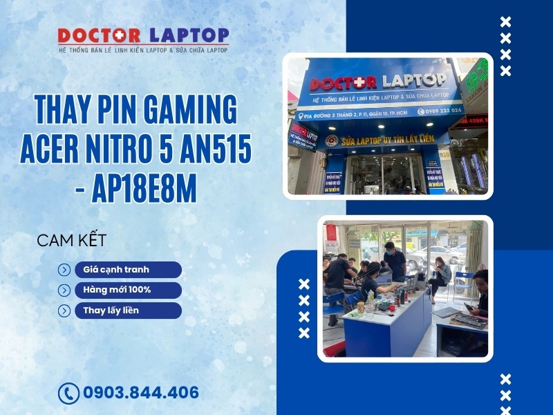 Pin laptop gaming acer nitro 5 an515-54 an517-51 an515-55 an515-52 an515-43 an515-44 an515-45 an517-52 ap18e8m - 3