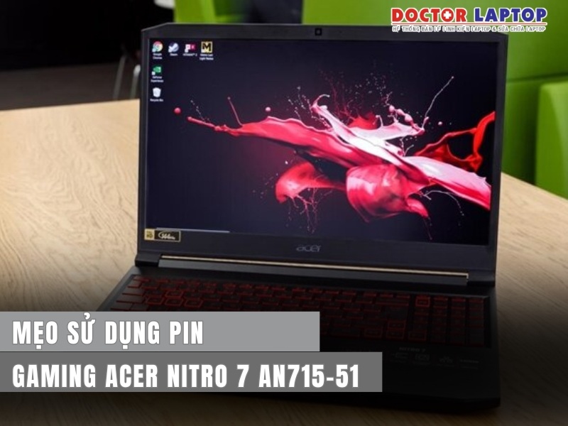 Pin laptop gaming acer nitro 7 an715-51 - 6