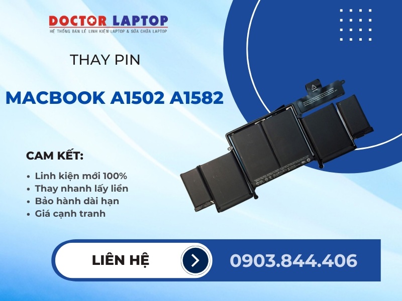 Pin macbook a1502 a1582 - 5