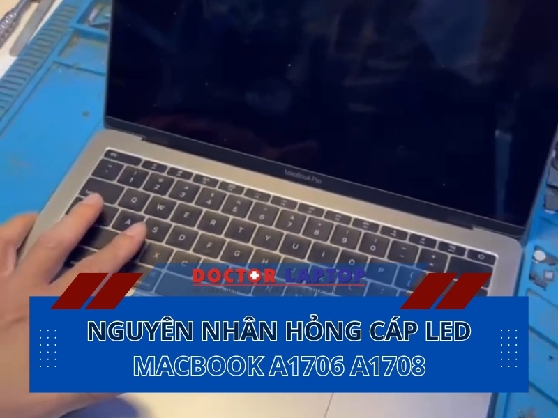 Sửa cáp led macbook a1706 a1708 - 3