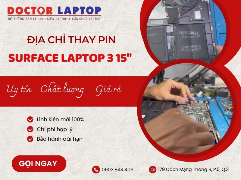 Pin surface laptop 3 15 inch - 5