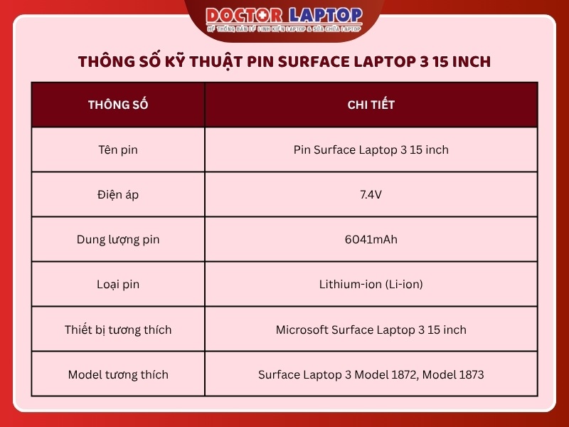 Pin surface laptop 3 15 inch - 1