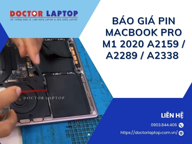 Pin macbook pro m1 2020 a2159 a2289 a2171 a2338 - 1