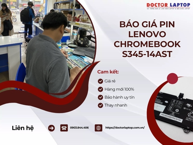 Pin laptop lenovo chromebook s345-14ast - l18l3pg2 - 1