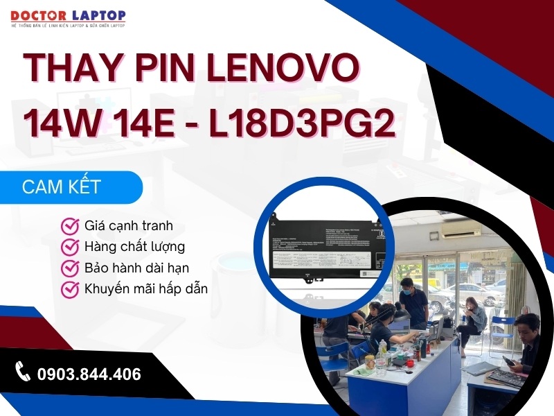 Pin laptop lenovo 14w 14e - l18d3pg2 - 3