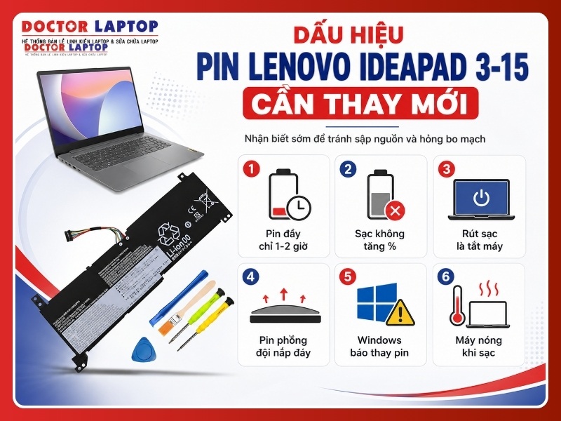 Pin laptop lenovo ideapad 3-15ada6 3-15itl6 3-15alc6 l20c2pf0 - 5