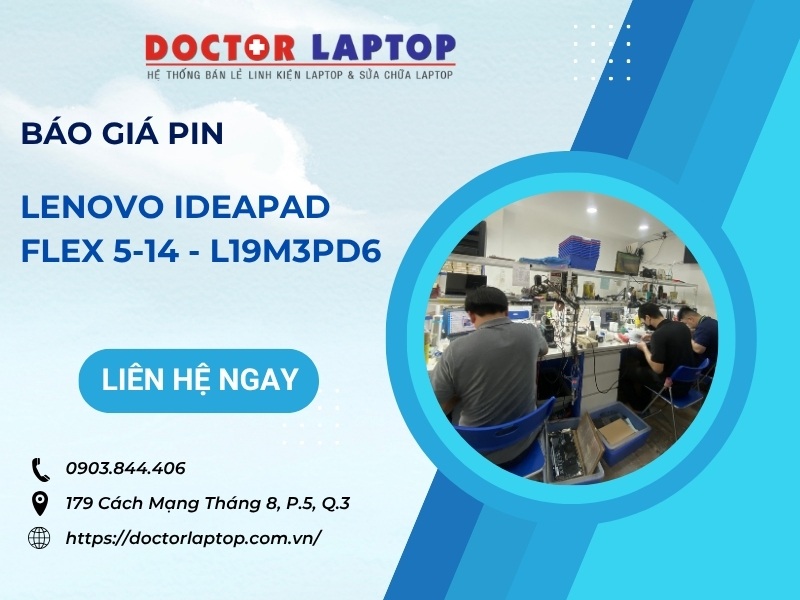 Pin laptop lenovo ideapad flex 5-14iil05 5-14itl05 5-14are05 5-14alc05 5-15iil05 5-15alc05 l19m3pd6 - 1