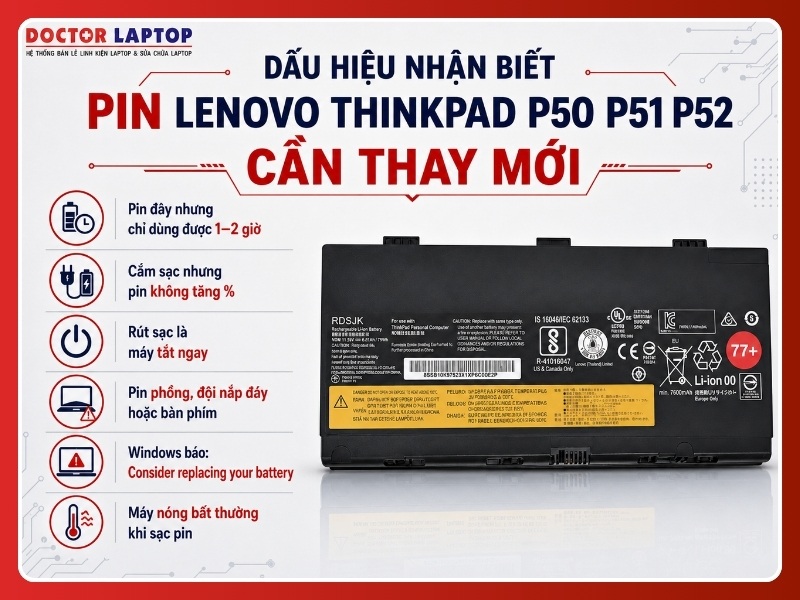 Pin laptop lenovo thinkpad p50 p51 p52 l17l6p51 - 5