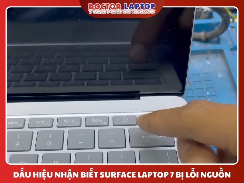 Sửa nguồn surface laptop 7 - 2