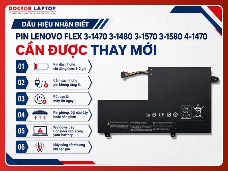 Pin lenovo flex 3-1470 3-1480 3-1570 3-1580 4-1470 l14m2p21 - 5