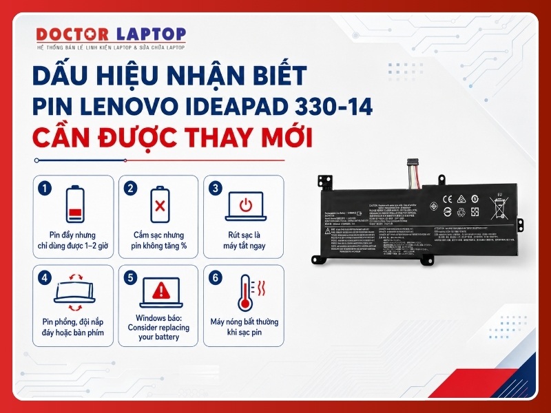 Pin lenovo ideapad 330-14ast 330-14igm 330-14ikb l16l2pb1 - 5
