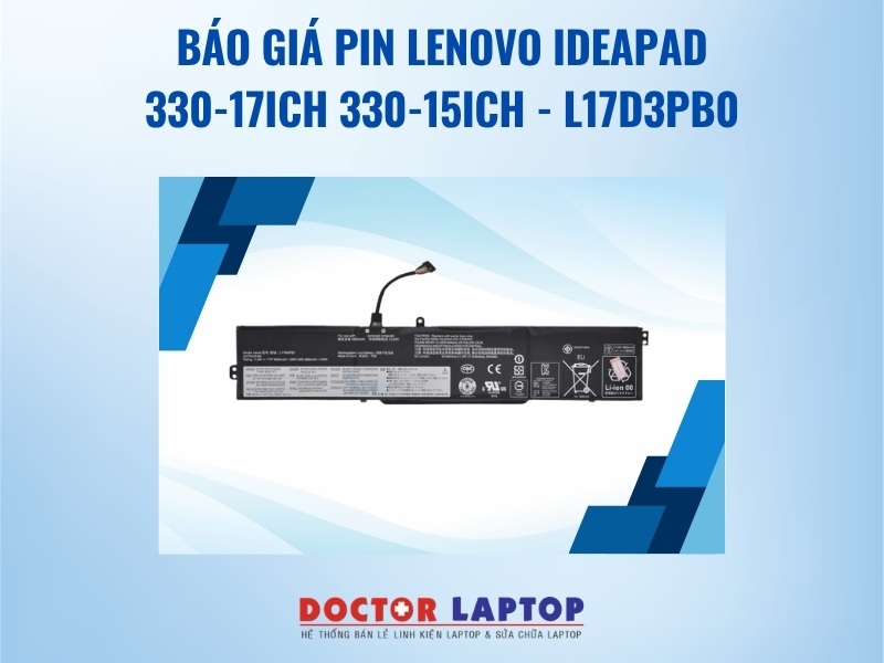 Pin lenovo ideapad 330-17ich 330-15ich l17d3pb0 - 1