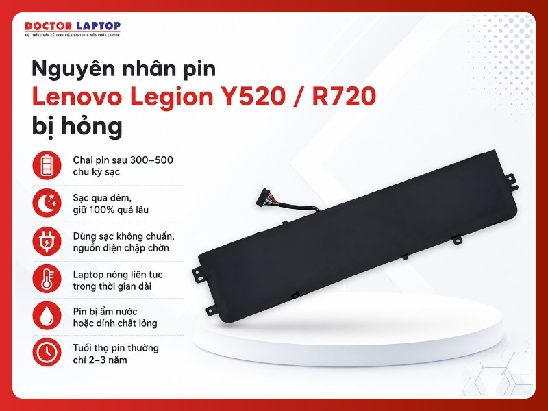 Pin lenovo legion y520-15ikba 15ikbm 15ikbn r720 l16s3p24 - 4