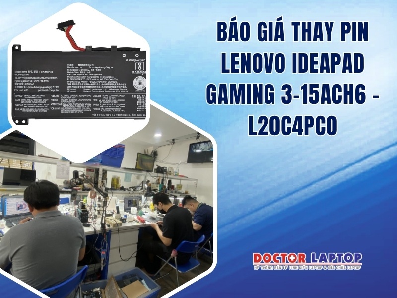Pin lenovo ideapad gaming 3-15ach6 l20c4pc0 - 1