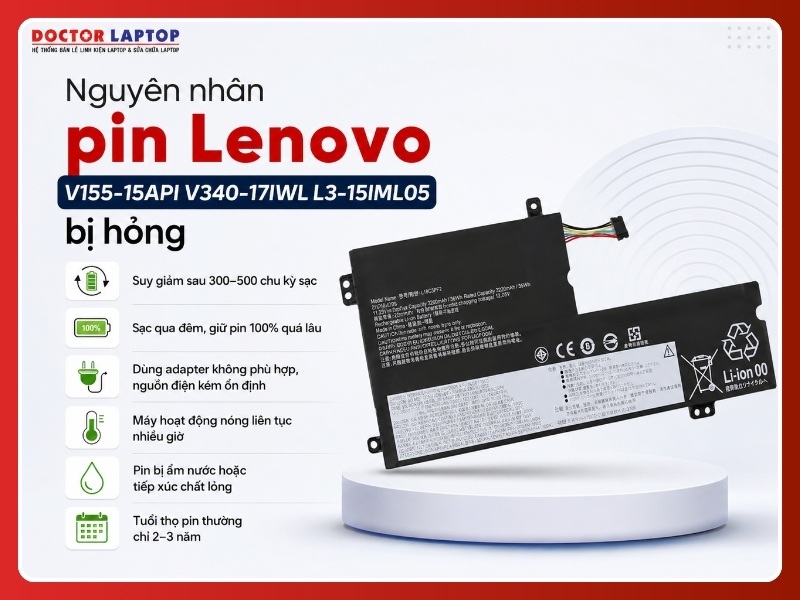 Pin lenovo v155-15api v340-17iwl l3-15iml05 l18l3pf1 - 4