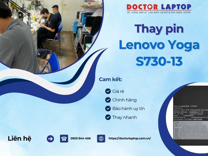 Pin lenovo yoga s730-13iwl s730-13iml l17c4pe1 - 3