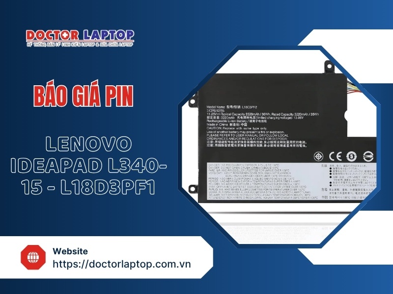 Pin lenovo ideapad l340-15api l340-15iwl l340-17api l340-17iwl l18d3pf1 - 1
