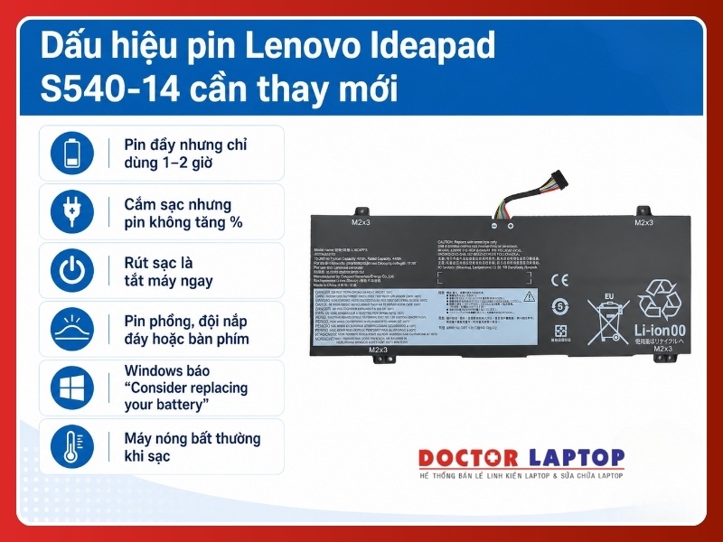Pin lenovo ideapad s540-14api s540-14iml s540-14iwl l18m4pf4 - 5