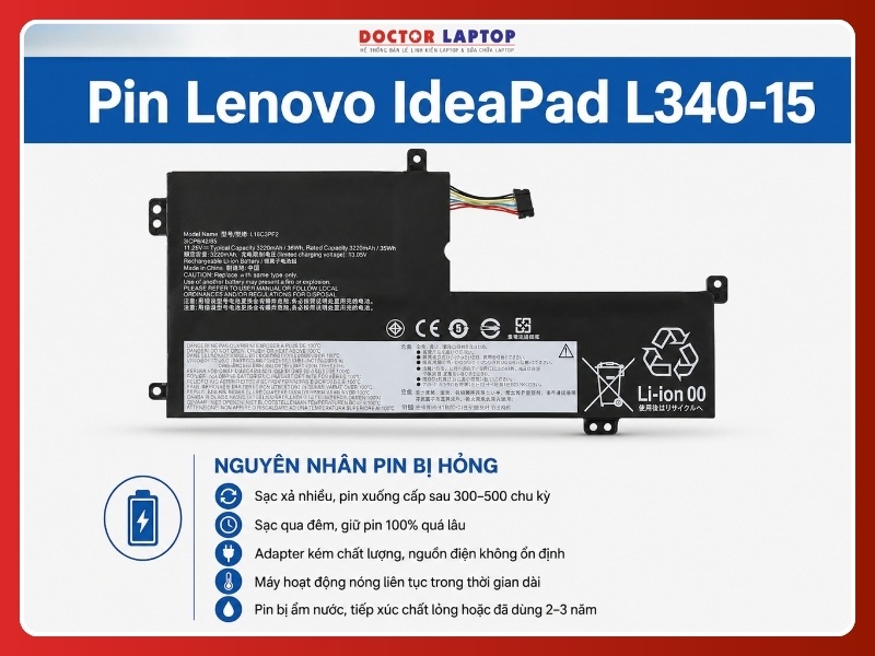 Pin lenovo ideapad l340-15api l340-15iwl l340-17api l340-17iwl l18d3pf1 - 4