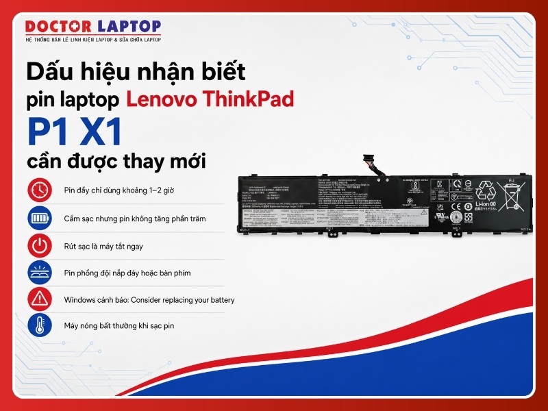 Pin lenovo thinkpad p1 x1 l20m4p75 - 5