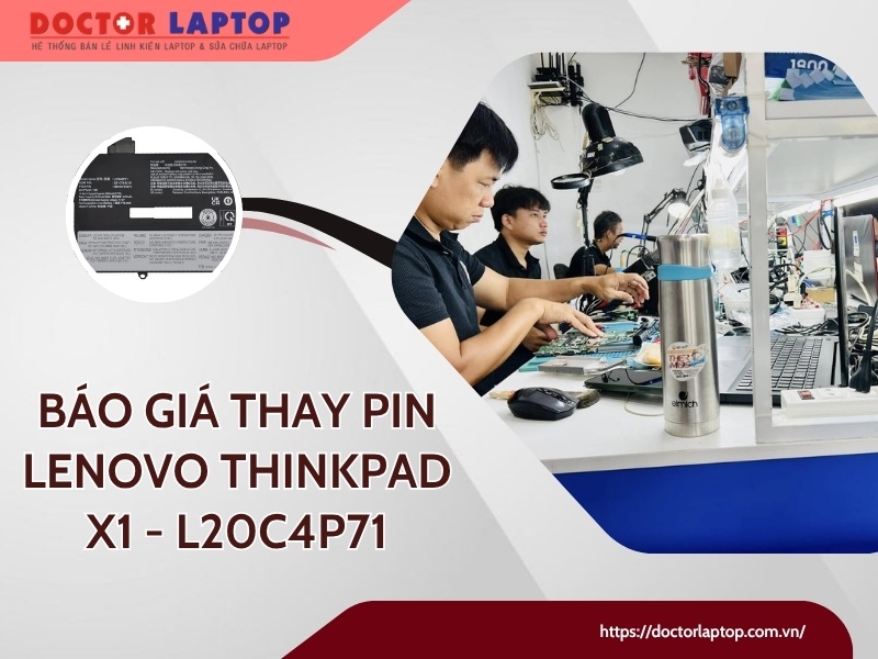 Pin lenovo thinkpad x1 l20c4p71 - 1