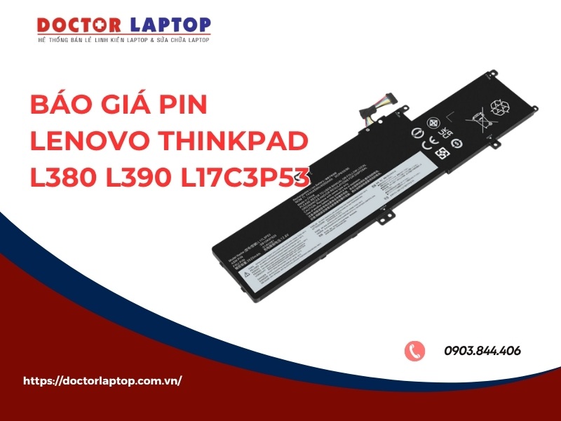 Pin lenovo thinkpad l380 l390 l17c3p53 - 1