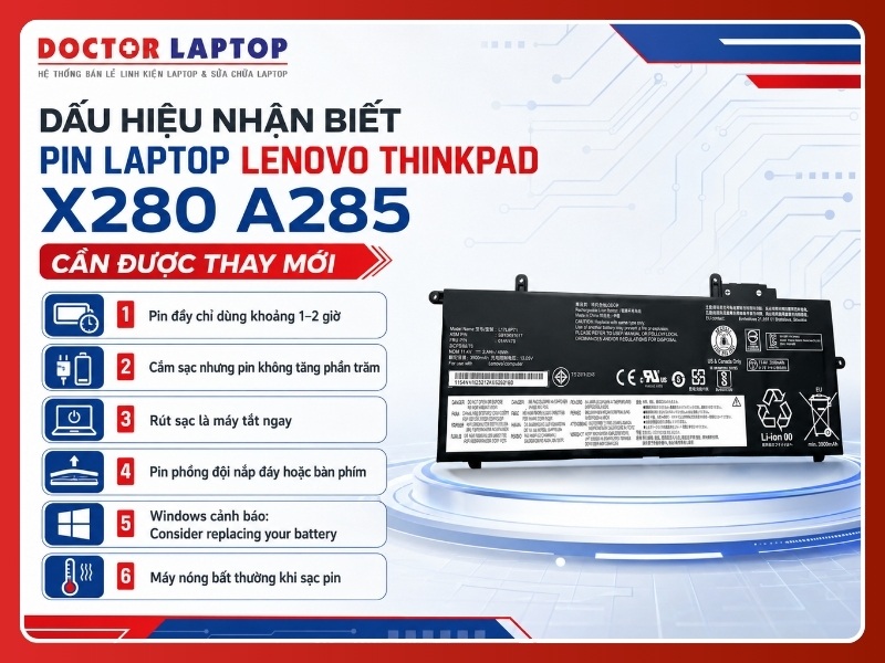 Pin lenovo thinkpad x280 a285 l17m6p72 - 5