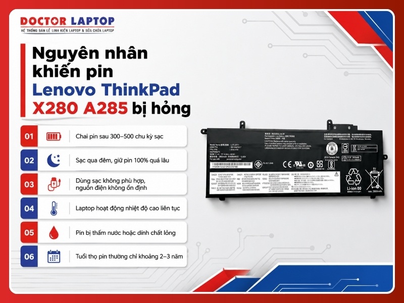 Pin lenovo thinkpad x280 a285 l17m6p72 - 4
