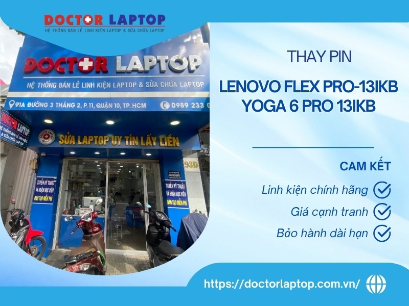 Pin lenovo flex pro-13ikb yoga 6 pro 13ikb l16m4p60 - 3