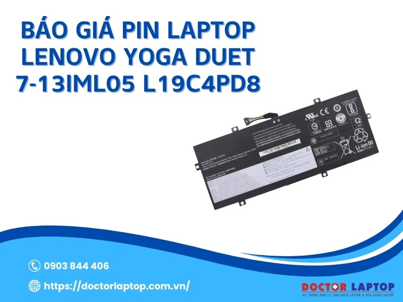 Pin lenovo yoga duet 7-13iml05 l19c4pd8 - 1
